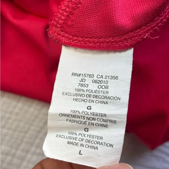 Champion Women's Red Short Sleeve Tee - Picture 5 of 5